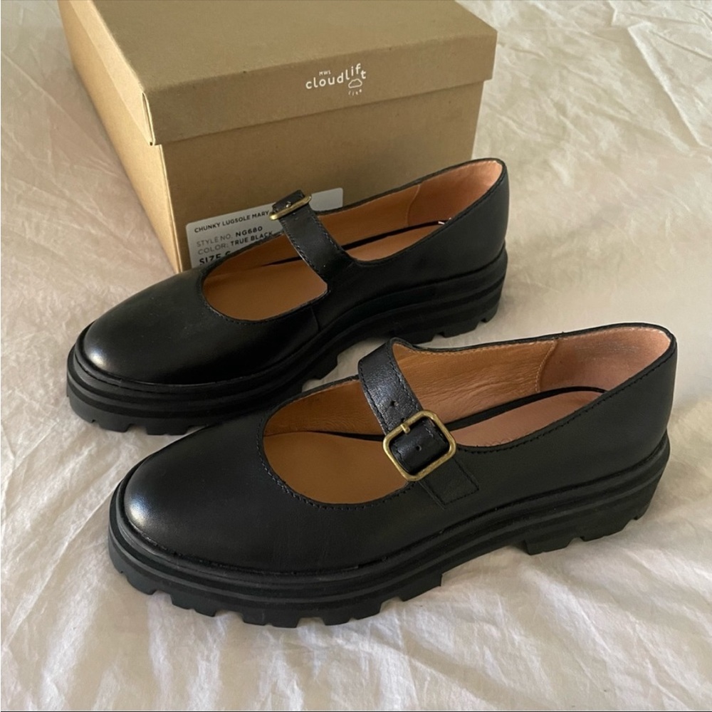 Madewell Freya Lugsole Mary Janes